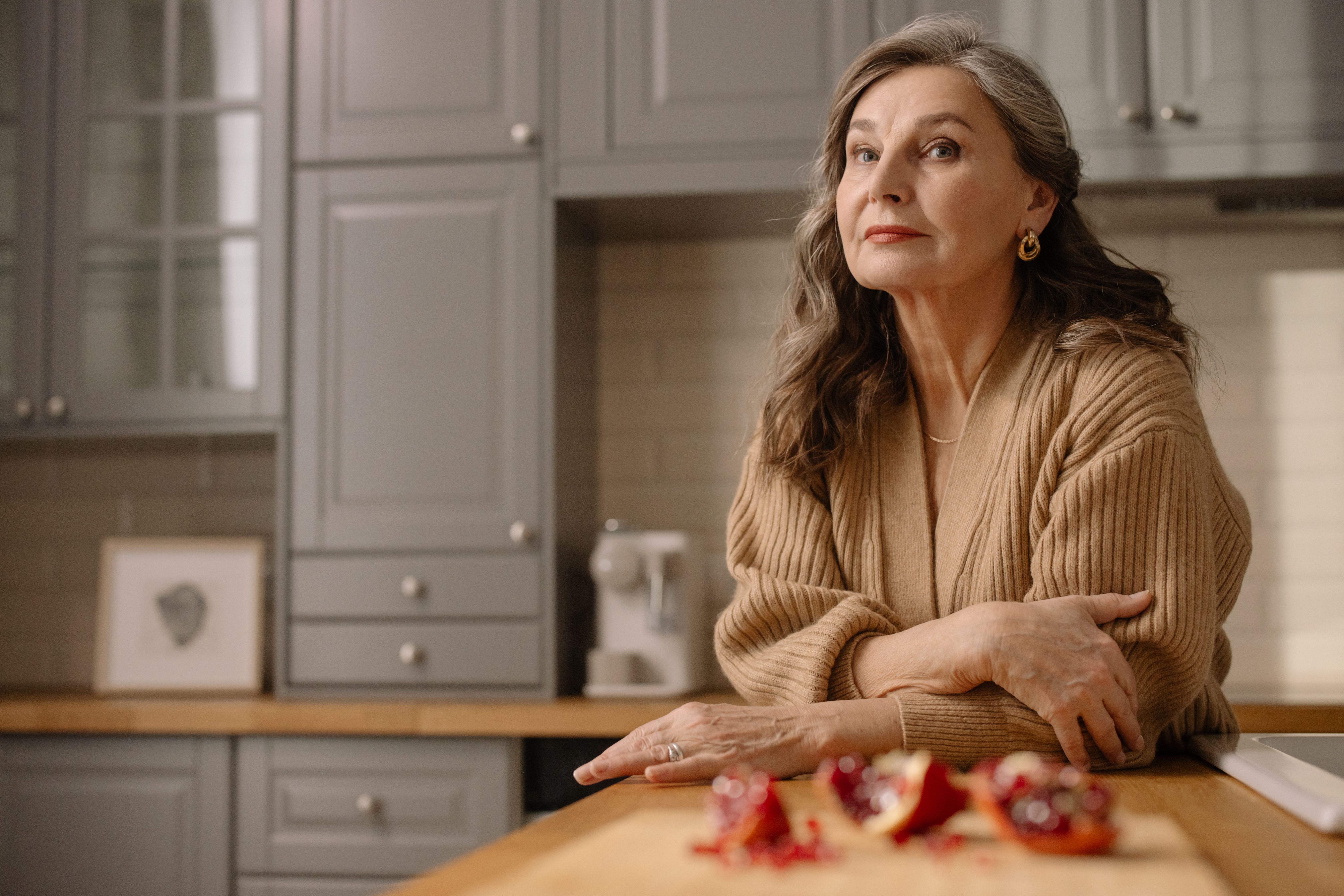 Editorial photo — woman in midlife
